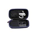 GUBEE Portable Dur Rouge Voyage Cas Sac étui pour Lecteur MP3/MP4 Bluetooth,Lecteur MP3 AGPTEK/BENJIE/MYMAHDI/HOLALEI Et Autres