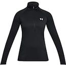 Under Armour Damen Tech 1/2 Zip - Solid, lockeres, leichtes Sport Shirt, atmungsaktives Trainingsshirt aus UA Tech-Gewebe