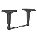 Replacement Adjustable Arms Armrest Pair Upright Bracket with Pads Fits DXRacer Gaming Chairs (4D)