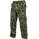 Mossy Oak Pantalon de Chasse léger Camouflage Tibbee pour Homme, Vert Feuille, XXL