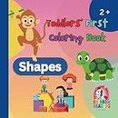 Rainbow Readers; Toddlers' First Coloring Book - Shapes