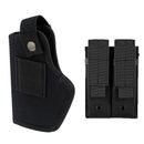 Tactical Holster Double Magazine Pouch with Concealed Carry IWB OWB Gun Holster