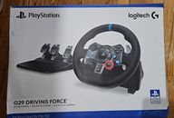Logitech G29 Driving Force Racing Wheel and Floor Pedals PS5, PS4, PC, Mac Black