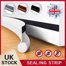 Door Draft Stopper Door Seal Strip Bottom Wind Sweep Adjustable Draft Blocker UK