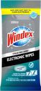 Windex Electronics Wipes, Pre-Moistened, Provides Streak-Free Shine, 25 Count