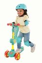 Cocomelon 3 Wheel Light-Up Scooter with Folding Seat for Boys & Girls Ages 3