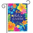 Hello Sunshine Double Sided Spring Garden Flag 18" x 12.5" Briarwood Lane