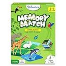 Skillmatics Board Game - Memory Match Animals, Fun & Fast Memory Game for Kids, Preschoolers, Toddlers, Gifts for Boys & Girls Ages 3, 4, 5, 6, 7