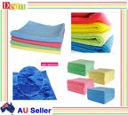 10/50/100 Pcs Microfibre Cloth Rag Bulk Car Kitchen Glass Cleaning Towel Washing