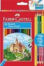 Faber-Castell 110336 - Buntstifte Set Classic Colour, 41-teilig, inkl. Spitzer und Bleistift, für Kinder und Erwachsene