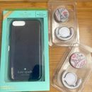 Kate Spade Cell Phones & Accessories | Kate Spade Phone Case And Pop Sockets | Color: Blue | Size: 7 Plus & 8 Plus