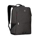 WENGER, MX Reload 14 Inch Backpack, 17 Liters Heather Grey Swiss Designed-Blend of Style and Function, 611643