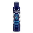 NIVEA Men Fresh Active 48 Hours Deodorant For Men, 150ml
