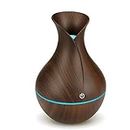 SPIRITUAL HOUSE Wooden Cool Mist Humidifiers Essential Oil Diffuser Aroma Air Humidifier with 7 Led Light Colorful Change for Car, Office, Babies, humidifiers for Home, air humidifier(Multi Color)