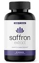 Pure Saffron Extract - Appetite Suppressant for Weight Loss Women & Men - Natural Hunger & Craving Control Supplement - Saffron Supplements for Energy & Mood Lift - 90 Capsules - Made in USA