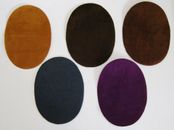 Iron on / Sew on Faux Suede Elbow Patch Choice of Colours - Knees, Repair