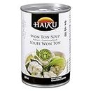 Won Ton Soup, Haiku, Ready to Eat, Authentic & Premium Asian Cuisine, Great for Lunch & Dinner, 398ml