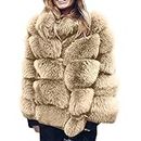 Offers, Coupons And Deal - Deals Womens Fluffy Fleece Coat 2023 Winter Fall Fashion Fuzzy Jacket Faux-Fur Cardigan Overcoat Fashion Clothes