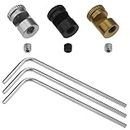 3 Set of Thumb Stud Replacement Parts Compatible with Buck 110 Thumb Tacks Universal Thumb Buttons with Hex Wrench 2.5mm to 3mm