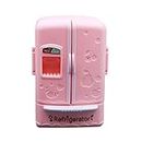 ibasenice Juguete de Refrigerador de Casa de Muñecas en Miniatura 1: 12 Refrigerador Modle Dollhouse Muebles Accesorios de Decoración de Muebles Play Finish Kitchen Appliance Pinket Pink