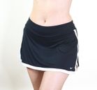 Nike Border Tenis Skort Black & White Women's Size XL 16-18