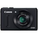 Canon PowerShot S100 12.1MP Digital Camera 5x Optical Zoom Black