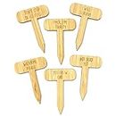 Funny Plant Markers - Joke Punny Garden Stakes - Ideal for That Garden Lover - Indoor Outdoor Plant Label Sign Markers (Joke Set)