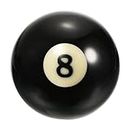 PATIKIL 2-1/4" #8 Ball Billiard Replacement Ball, Pool Table Ball Pool Ball Standard Regulation Size for Billiard Room Game Room, Black