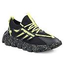 Men's Latest Casual Mesh Material Black Outdoor Running Sports Shoes