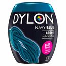 DYLON Washing Machine Fabric & Clothes Dye Pod Navy Blue 350G