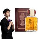 Eau de Parfum Dubai Perfume para hombres, elegante fragancia de larga duración, Eau de Toilette Spray Perfume Men Feromone Perfume de larga duración, Enhance Men's Charm, adecuado para todos los