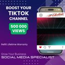 500 000 TikTok Views - [Lifetime Warranty]