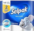 Selpak Toilet Roll - 3Ply (PACK OF 9)