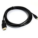[Producto de posventa] Cable micro a HDMI de 3 m, color negro para ASUS EEE PAD TRANSFORMER PRIME TF201 TF300