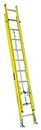 Louisville Ladder 16-Foot Fiberglass Extension Ladder, 375-Pound Load Capacity, Type IAA, FE4224HD