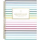 At-A-Glance 2023 Weekly & Monthly Planner, Simplified by Emily Ley, 8-1/2" x 11", Large, Monthly Tabs, Happy Stripe (EL90-905) (EL90-905-23)