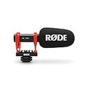 RØDE VideoMic GO II - Micrófono de escopeta ultra compacto y ligero con audio USB para cine, creación de contenido, grabación de ubicación, locutores, podcasting y videollamadas