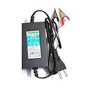 TechSupreme SMPS Battery Charger for Bike, UPS Clip Battery Charger Worldwide Adaptor12 Volt 7 amp Battery Charger
