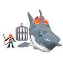 Fisher-Price Imaginext Tiburón Megamandíbulas, juguetes niños +3 años (Mattel GKG77)