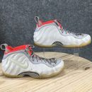Nike Shoes Mens 10.5 Air Foamposite Sneakers Gray Mid Top Round 616750-003