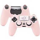 GeekShare Cat Paw PS4 Controller Skin, Anti-Slip Silicone Controller Cover Skin Protector Compatible with Playstation 4 Slim/Pro Controller - Pink