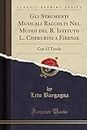 Gli Strumenti Musicali Raccolti Nel Museo del R. Istituto L. Cherubini a Firenze: Con 12 Tavole (Classic Reprint)