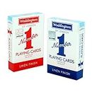 Waddingtons Number 1 Playing Card Game, play with the classic Red and Blue Twin Pack, great travel companion, gift and toy for Boys, Girls and adults.