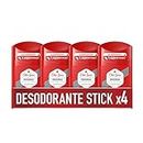 Old Spice Original Desodorante En Barra Para Hombres, Pack 4x50 ml