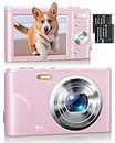 48MP Digital Camera for Kids(Rose Pink)