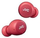 JVC Écouteurs sans Fil Gumy Mini, Petits Intra Auriculaires, Léger, Bluetooth 5.1, Résistance à l'eau (IPX4), Autonomie longue durée (jusqu'à 15 Heures) - HA-Z55T-R (Rouge)