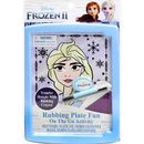 Disney Toys | Disney Frozen Ii Rubbing Plate Fun On The Go Activity | Color: Blue/White | Size: One Size