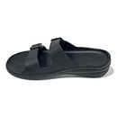 DAWGS Adjustable 2-Strap Sandals (Black, us_footwear_size_system, adult, women, numeric, medium, numeric_7, Medium)