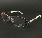 Cazal Eyeglasses Frames MOD.1032 COL.001 Brown White Gold 53-15-135