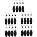 BESPORTBLE 20 Pcs Surfboard Keychain Water Fishing Bobber Mens Fishing Decor Man Suits for Men Fishing Chains Sale Activity Float Key Ring Guy Oval Eva Pool Party Trampoline
